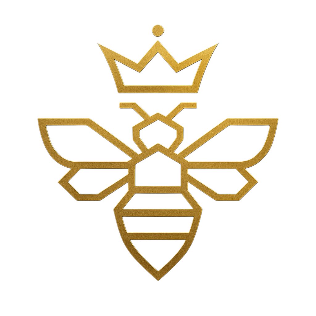 Crowned Bee Logo